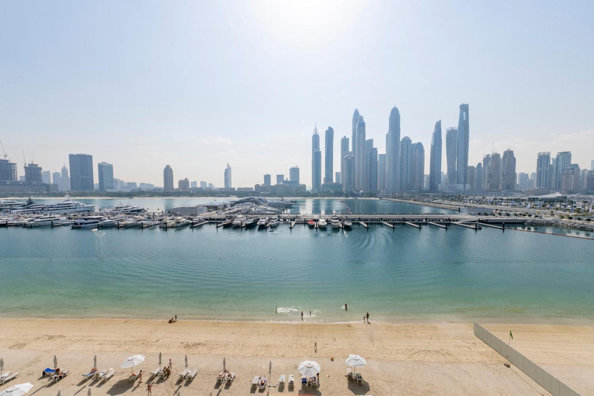 Ultra Luxury Emaar Beachfront - Private Beach And Pool Dubaj Exteriér fotografie