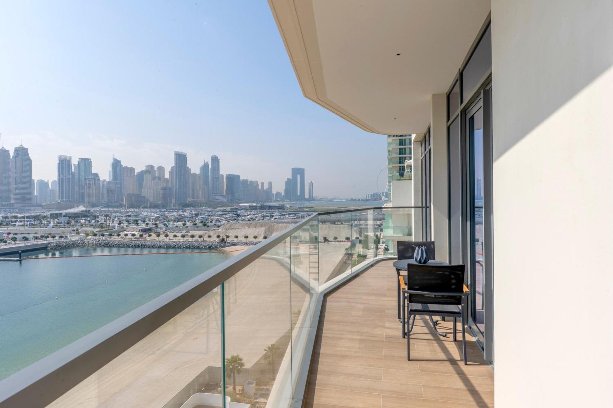 Ultra Luxury Emaar Beachfront - Private Beach And Pool Dubaj Exteriér fotografie