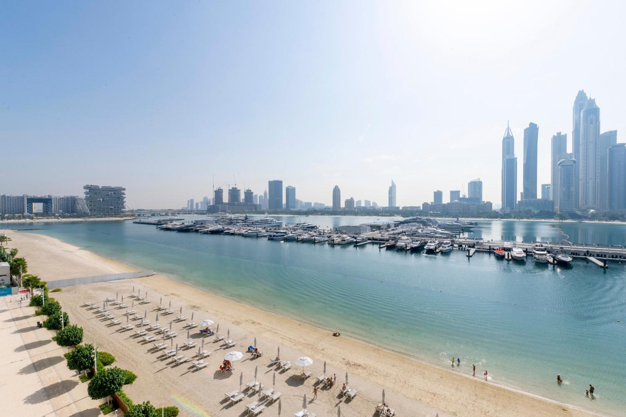 Ultra Luxury Emaar Beachfront - Private Beach And Pool Dubaj Exteriér fotografie