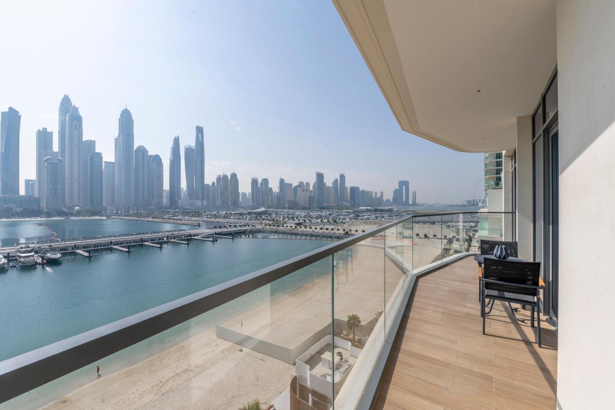 Ultra Luxury Emaar Beachfront - Private Beach And Pool Dubaj Exteriér fotografie