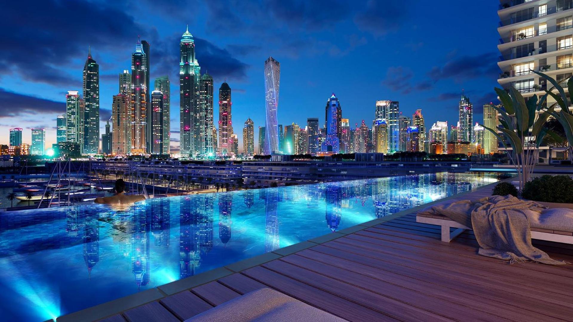 Ultra Luxury Emaar Beachfront - Private Beach And Pool Dubaj Exteriér fotografie